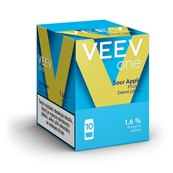 VEEV ONE SOUR APPLE (karton)  