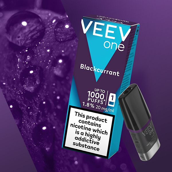 VEEV One Blackcurrant 1 pod pack 