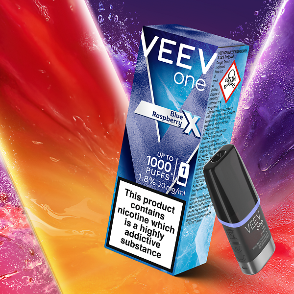 VEEV One Blue Raspberry X 1 pod pack  