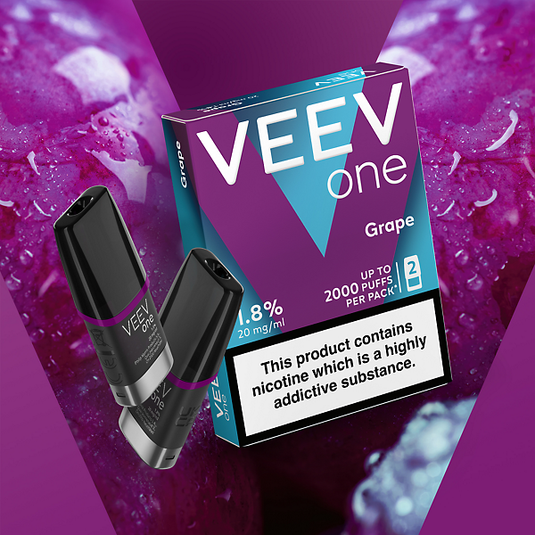VEEV One Grape 2 pods pack   VEEV One Grape 2 pods pack