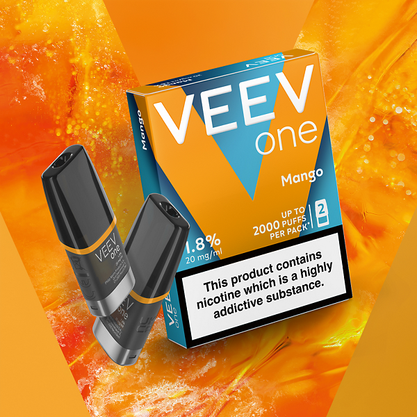 VEEV One Mango 2 pods pack   VEEV One Mango 2 pods pack