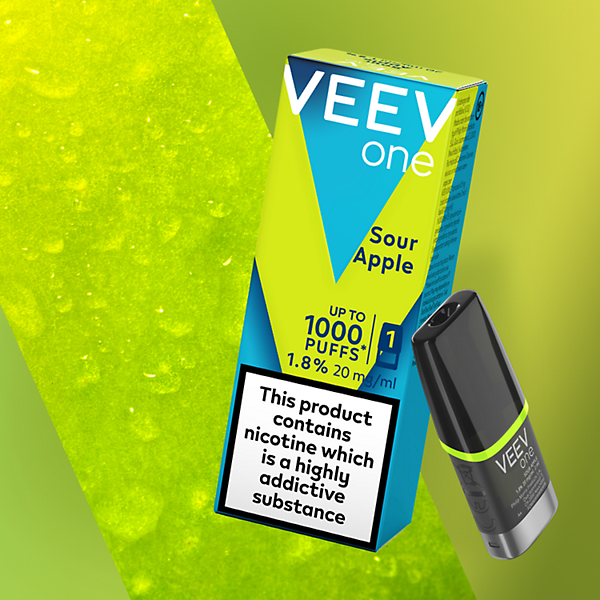 VEEV One Sour Apple 1 Pod Pack 