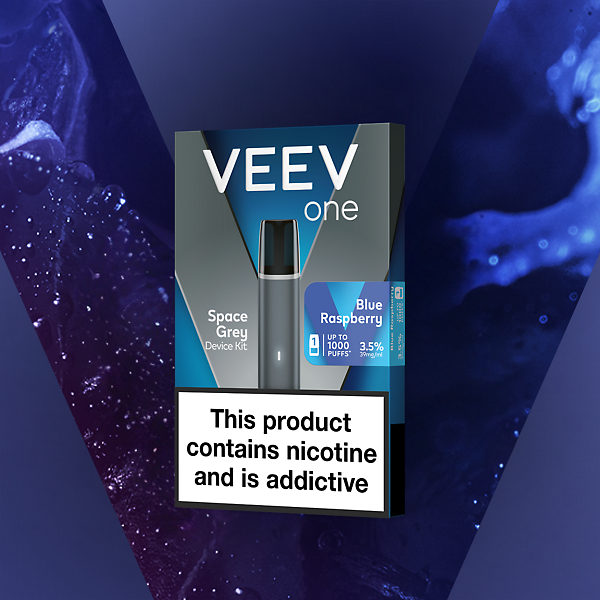 VEEV One Starter kit with Blue Raspberry Pod  