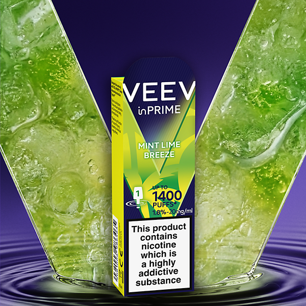 VEEV INPRIME Mint Lime Breeze 1 pod Pack  