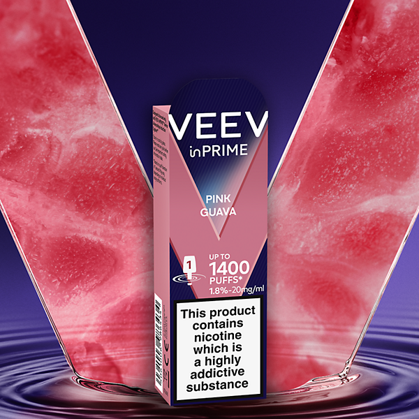 VEEV INPRIME Pink Guava 1 pod Pack  