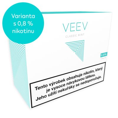 VEEV pods Classic Mint 0.8% (bundle) (CLASSIC MINT)