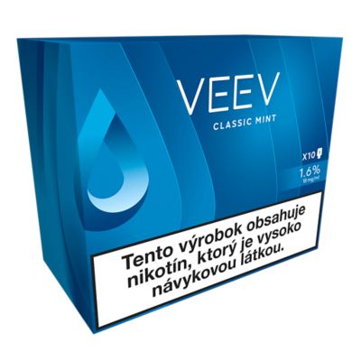 VEEV pods Classic Mint 1.6% (bundle) (CLASSIC MINT)