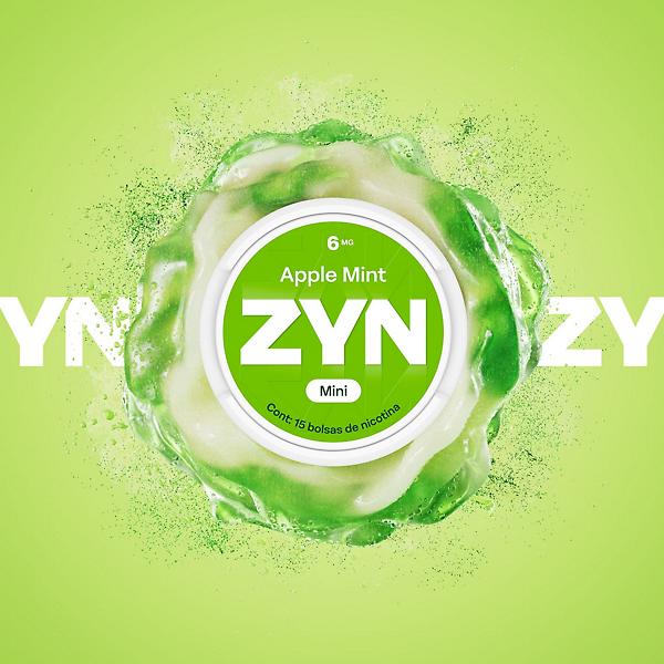 ZYN APPLE MINT 6MG LATA  