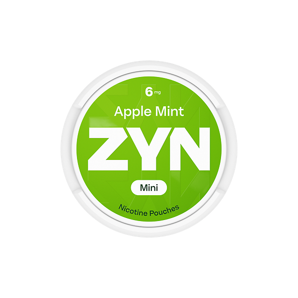 ZYN APPLE MINT MINI 6MG CAN BUNDLE 