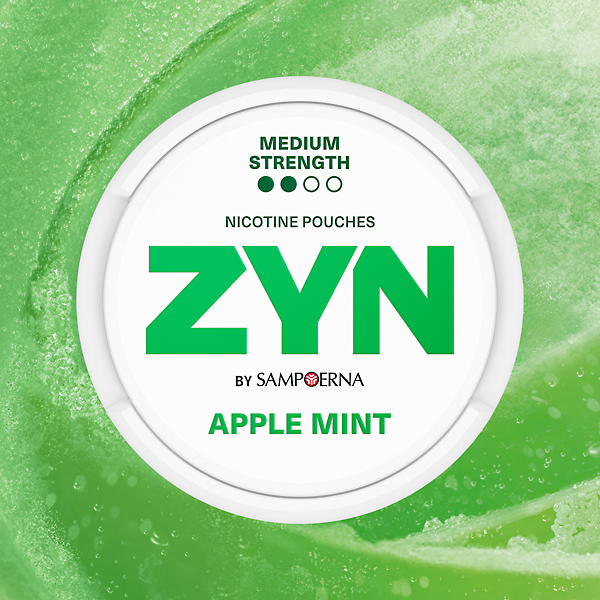 ZYN APPLE MINT MINI MEDIUM CAN  