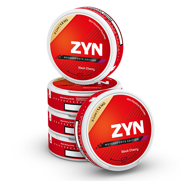 ZYN BLACK CHERRY 1.5 MG - MOTORSPORTS EDICE (karton)  