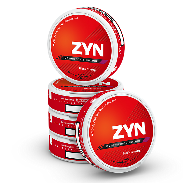 ZYN BLACK CHERRY 3 MG - MOTORSPORTS EDICE (karton)  