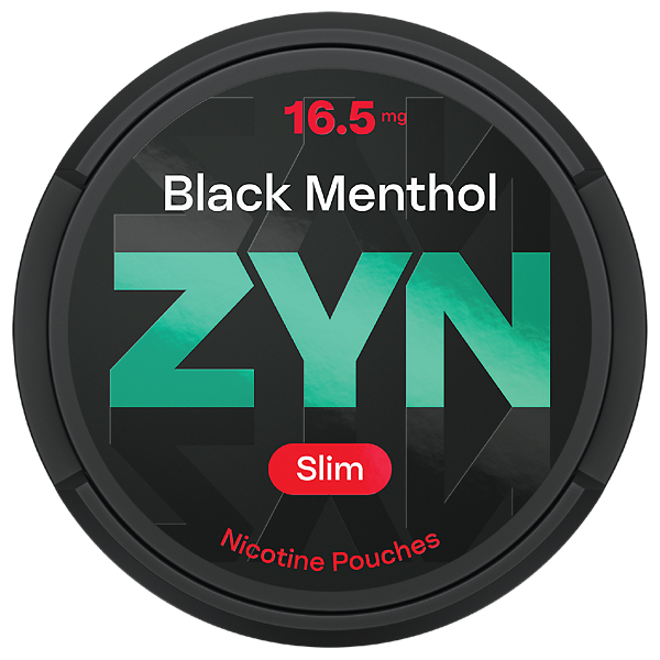 ZYN BLACK MENTHOL 16.5MG CAN BUNDLE 