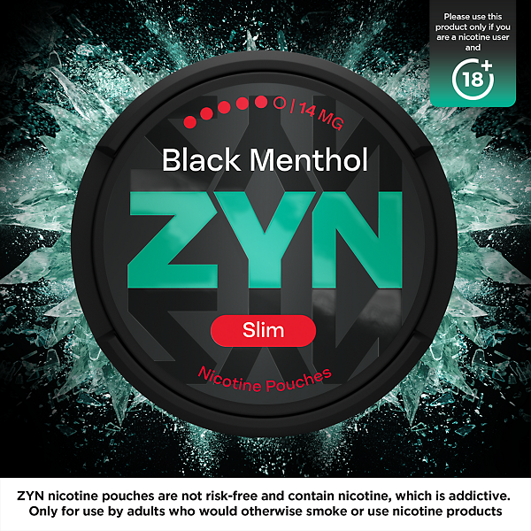 ZYN Black Menthol (14mg)  