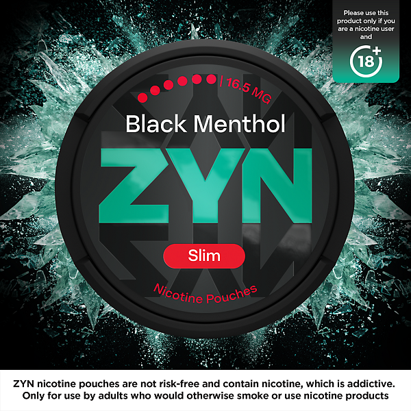 ZYN Black Menthol (16.5mg)  