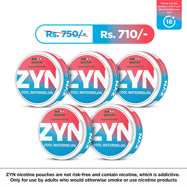 ZYN Bundle Cool Watermelon Medium (6mg)  