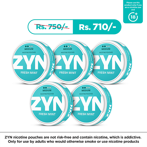 ZYN Bundle Fresh Mint Medium (6mg)  