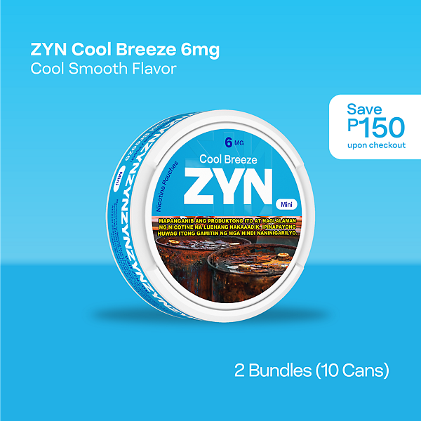 ZYN Bundle Offer: Cool Breeze 6mg  