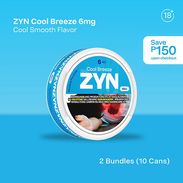 ZYN Bundle Offer: Cool Breeze 6mg  