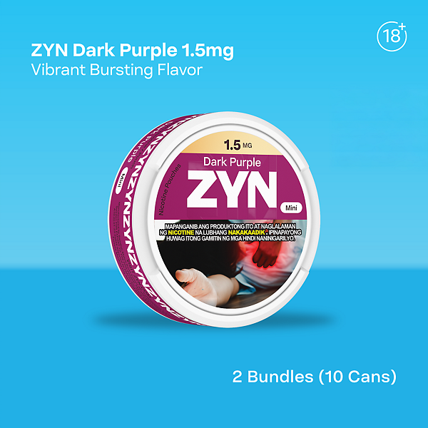 ZYN Bundle Offer: Dark Purple 1.5mg  