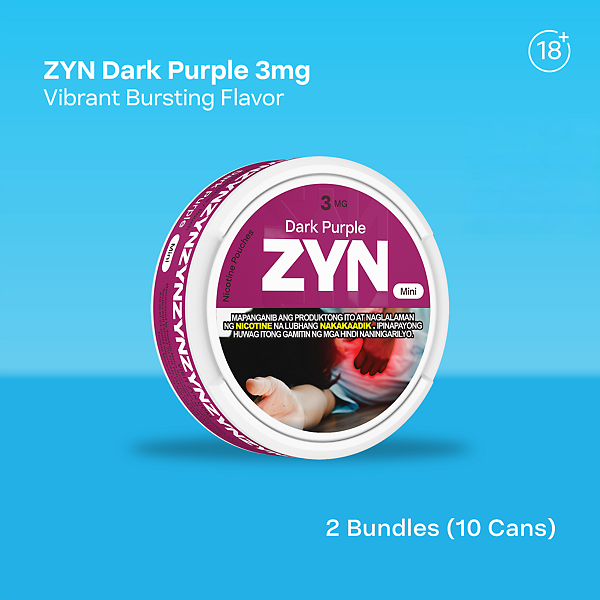 ZYN Bundle Offer: Dark Purple 3mg  