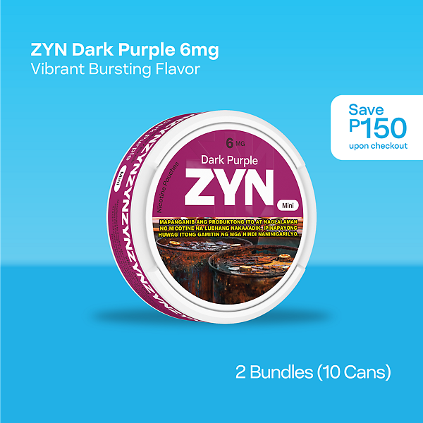 ZYN Bundle Offer: Dark Purple 6mg  