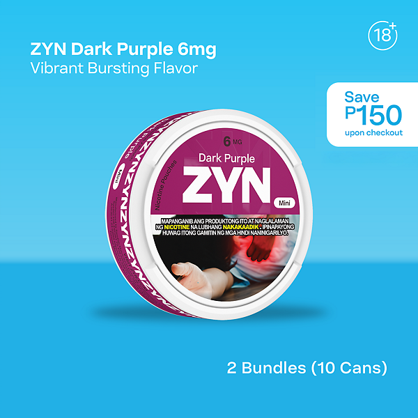 ZYN Bundle Offer: Dark Purple 6mg  