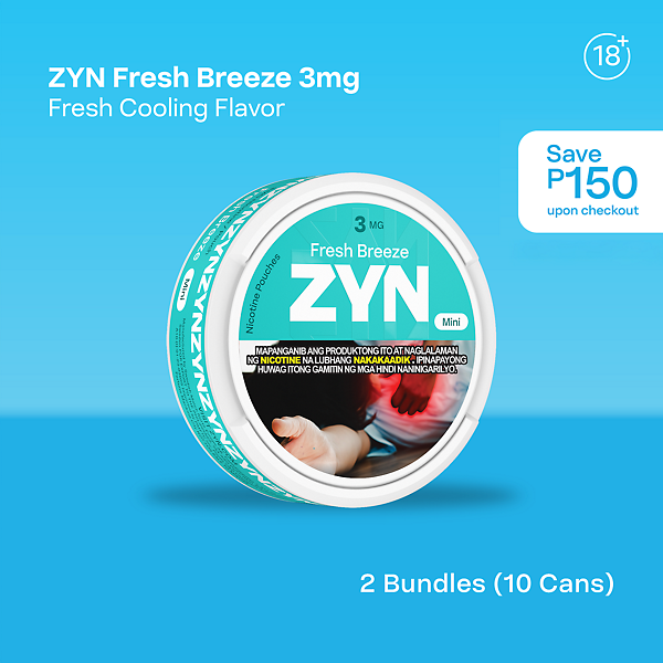 ZYN Bundle Offer: Fresh Breeze 3mg  