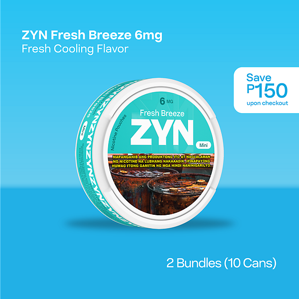 ZYN Bundle Offer: Fresh Breeze 6mg  