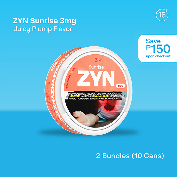 ZYN Bundle Offer: Sunrise 3mg  