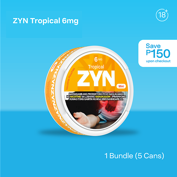 ZYN Bundle Offer: Tropical 6mg  