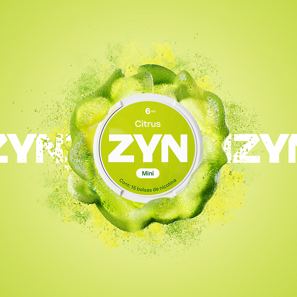 ZYN CITRUS LATA STRONG 6 MG  