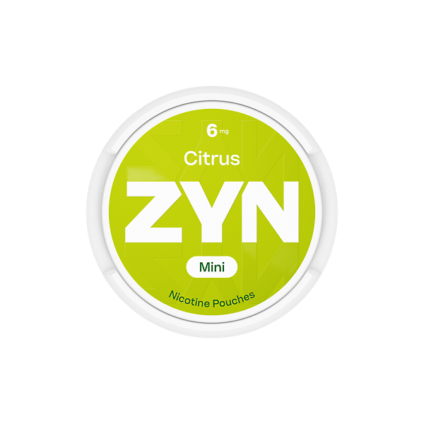 ZYN CITRUS MINI 6MG CAN BUNDLE 