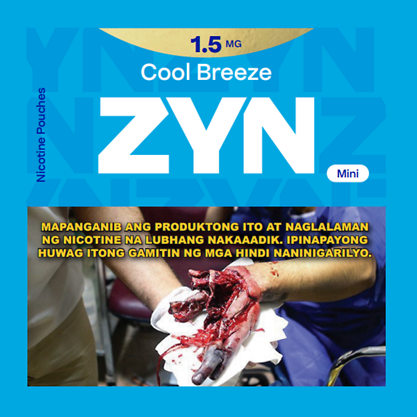 ZYN COOL BREEZE MINI 1.5MG SACHET 