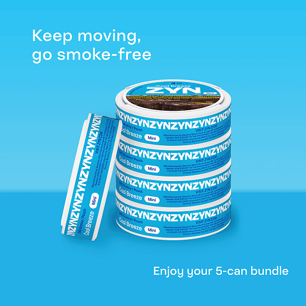ZYN COOL BREEZE MINI 3MG CAN BUNDLE (ZYN COOL BREEZE)