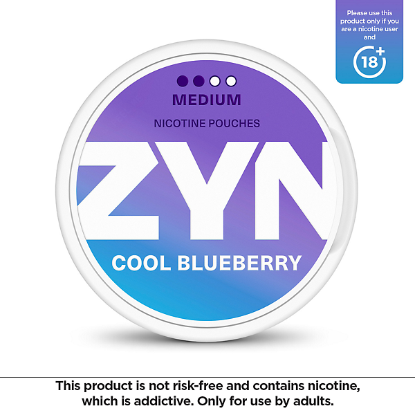 ZYN Cool Blueberry Medium Sample (6mg) 
