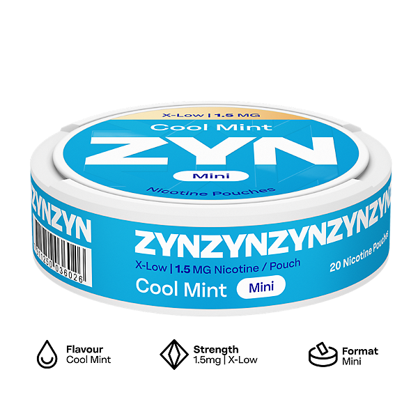 ZYN Cool Mint X-Low 1.5mg (COOL MINT)
