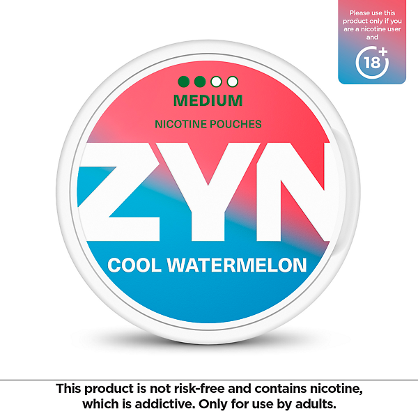 ZYN Cool Watermelon Medium Sample (6mg) 