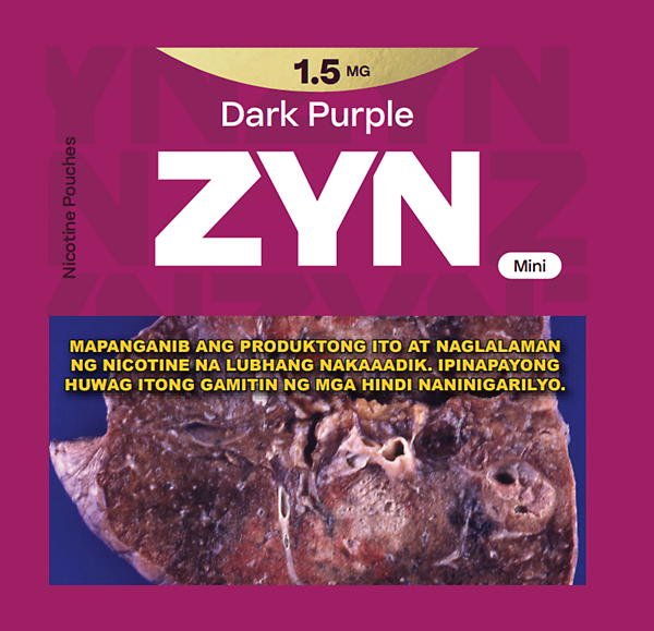 ZYN DARK PURPLE MINI 1.5MG SACHET 
