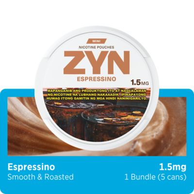 ZYN ESPRESSINO MINI 1.5MG CAN BUNDLE (Espressino)