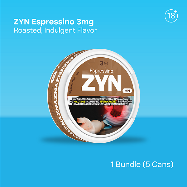 ZYN ESPRESSINO MINI 3MG CAN BUNDLE (Espressino)