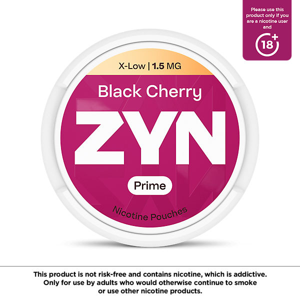 ZYN Prime Black Cherry (1.5mg)  