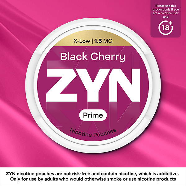 ZYN Prime Black Cherry (1.5mg)  