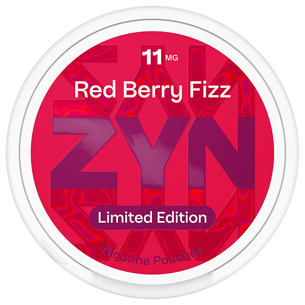 ZYN RED BERRY FIZZ REGULAR 11MG عبوة  