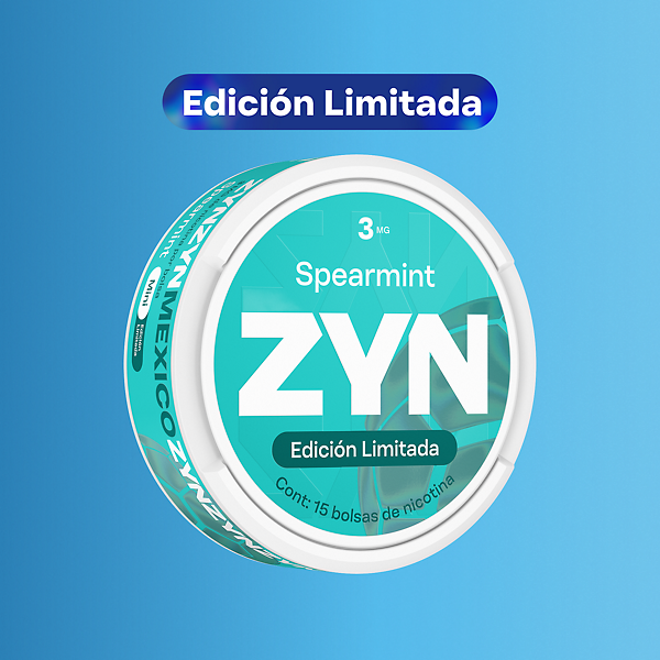 ZYN SPEARMINT LATA MEDIUM 3 MG  