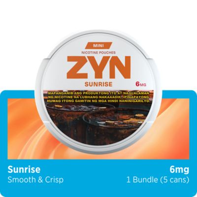 ZYN SUNRISE MINI 6MG CAN BUNDLE (ZYN SUNRISE)