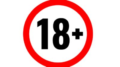 18plus age limit sign
