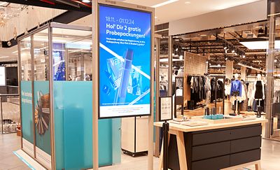 Ansicht vom Shop-in-Shop Bielefeld