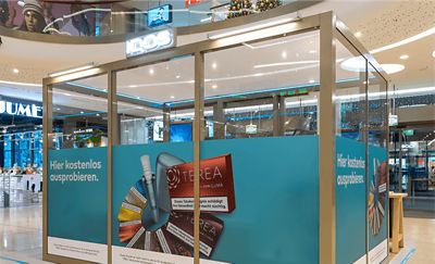 Ansicht vom Shop-in-Shop Ulm