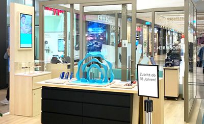 Ansicht vom Shop-in-Shop München